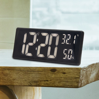 Reloj de Pared Digital LED Grande, Inteligente, con Batería, para el Hogar, con Pantalla Grande, Precio Competitivo