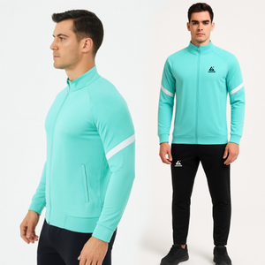 Survêtements d'entraînement de football respirants personnalisés vêtements de jogging pour hommes survêtements de football à séchage rapide survêtement de football par équipe pour hommes - Product Image 4