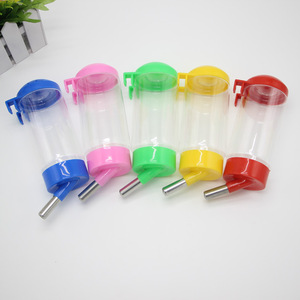 Bouteille d'eau suspendue pour chiens et chats, 350ml, abreuvoir à tétine en plastique, fournitures pour animaux de compagnie - Product Image 2