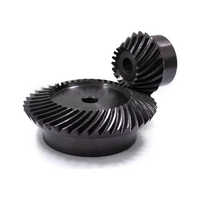 Pignon conique droit en acier inoxydable de haute précision personnalisé couronne droite prix d'usine OEM profil de dent hélicoïdale