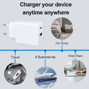 Adaptateur secteur USB 20W 5V 2.4A 3A à <span class=keywords><strong>prix</strong></span> avantageux, chargeur mural UE US UK 3 broches, adaptateur de charge rapide pour téléphones portables, appareils photo - Product Image 3
