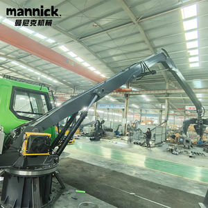 Alat tulis potongan baja Jib Lubbing mekanisme daur ulang logam ambil derek tugas tinggi - Product Image 3