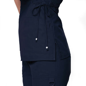 ชุดยูนิฟอร์มพยาบาลแขนสั้นหลากสีแบบทอ ชุดสครับขายส่งสำหรับโรงพยาบาล - Product Image 2