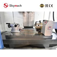 Machine de fraisage verticale CNC VMC855 équipée d'un système Fanuc pour les formes tridimensionnelles complexes