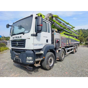 Kullanılmış <span class=keywords><strong>Zoomlion</strong></span> Dizel Beton Pompa Kamyonu 62m Çin Markası <span class=keywords><strong>Zoomlion</strong></span> Beton Pompaları - Product Image 2