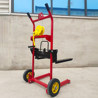 Treuil électrique portable à structure compacte, petit transpalette mobile stable pour le levage de petits colis