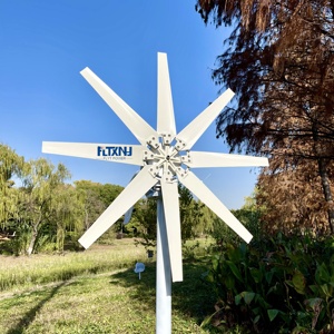 Hệ thống lai gió năng lượng mặt trời 1000w 24v, tua bin gió 5kw 500w 12v 24v, tua bin gió nhỏ - Product Image 5