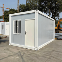 Maison conteneur démontable pour expédition maritime, faible coût de transport, maison préfabriquée modulaire, bureau de chantier, hébergement pour camp de travail