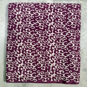 Tissu en coton non tissé écologique, doux, respirant, léger, 90 GSM, motif floral uni pour robes, tentures murales, décoration intérieure - Product Image 4