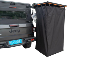 Tente <span class=keywords><strong>de</strong></span> douche <span class=keywords><strong>de</strong></span> voiture facile à ouvrir en plein air OEM, auvent <span class=keywords><strong>de</strong></span> douche en aluminium - Product Image 2