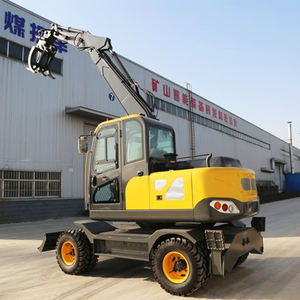 Snatch movimentazione idraulico piccolo escavatore da 3.5 tonnellate di escavatore con ruote - Product Image 2