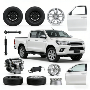 Conjunto de Capó para Toyota Hilux Revo Rocco AN120 2015 2016 2017 2018 2019 2020, Acero, Especificaciones OEM, Repuesto - Product Image 4