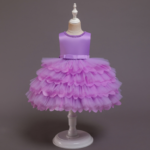 Vestidos <span class=keywords><strong>de</strong></span> princesas pequeñas con flores para niñas, ropa <span class=keywords><strong>de</strong></span> alta calidad para niñas, disfraces <span class=keywords><strong>de</strong></span> fiesta <span class=keywords><strong>de</strong></span> cumpleaños y bodas, 68025 - Product Image 4