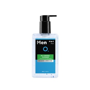 Nettoyant <span class=keywords><strong>visage</strong></span> pour <span class=keywords><strong>homme</strong></span> 4 en 1 Contrôle du sébum AHA Acide aminé Acide salicylique Anti-acné Exfoliant Hydratant Éclaircissant Nettoyant <span class=keywords><strong>visage</strong></span> - Product Image 1