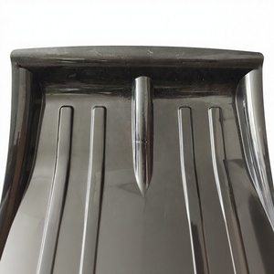 Yapu <span class=keywords><strong>Pelle</strong></span> à neige en plastique robuste à prix abordable avec manche en <span class=keywords><strong>bois</strong></span>, lame inclinée à 0°, 45,5x33,5 cm, pour le déneigement - Product Image 2