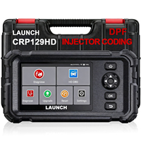 LAUNCH CRP129HD Scanner OBD2 robuste pour diagnostic de camions, lecteur de codes HDOBD ECU et détection de pannes du moteur diesel