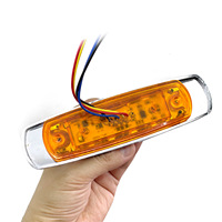 Feux de gabarit latéraux pour véhicules de chantier, feux de gabarit latéraux à LED pour remorques, feux de gabarit étanches pour camions