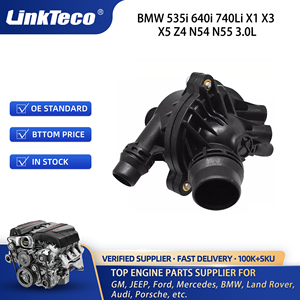 Pompe à eau moteur électrique Linkteco avec Thermostat pour BMW 535i 640i <span class=keywords><strong>740Li</strong></span> X1 X3 X5 Z4 N54 N55 3.0L 2007-2016 11206043003 - Product Image 6