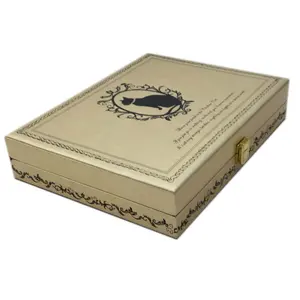 Luxury Custom Logo pine wood packaging gift boxes supplier in China