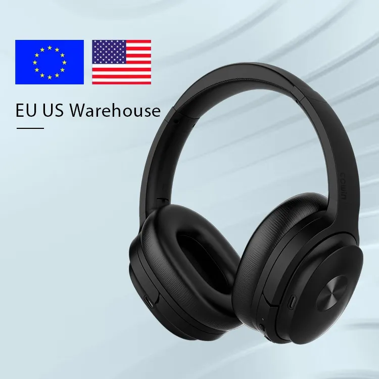 Usa Eu Lokale Magazijn Hybrid Driver Hifi Actieve Canceling Noise Hoofdtelefoon Oortelefoon En Microfoon Draadloze Headset