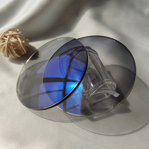 1.61 1.67 1.56 사진 회색 사용자 정의 <span class=keywords><strong>Photochromic</strong></span> UV420 전원 블루 블록 광학 렌즈 - Product Image 3