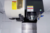 Centre d'usinage vertical CNC 3 axes GUOSHENG CMV1160 FANUC 1100x600x600mm BT40 pour pièces métalliques
