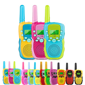 1 Pieza T388 Radio Bidireccional Portátil, Walkie Talkie para Niños con Linterna LED Integrada, Mini Juguete de Regalo para Niños y Niñas - Product Image 5