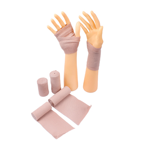 Medical Body Support High Elastic Bandage Fabric With Fastening <b>Clips</b> High Compression Elastic Bandage - Product Image 1