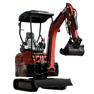 Mesin penggali, mesin penggali mikro kecil hidrolik 0.8 Ton 1 Ton 2 Ton 3 Ton harga untuk dijual HT20 Crawler penggali