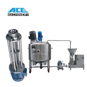Máquina Mezcladora de Detergente de Acero Inoxidable de 200L-300L/Máquina para Hacer Jabón Líquido/Equipo Mezclador de Champú con Función de Molienda - Product Image 6