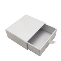 Gros Gratuite Papier Carton Boîtes Logo Personnalisé De Luxe Jewel Glisser Ouvert Cadeau Tiroir Boîte