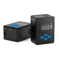 Gonfleur de pneus sans fil ABS pour voiture et vélo - Certifié CE, pompe à air électrique portable rechargeable avec manomètre numérique 14L/min