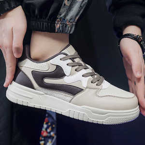 Zapatillas Deportivas de Skateboard de Corte Bajo para Hombre, Tallas Grandes <span class=keywords><strong>50</strong></span>+, Transpirables, con Suela Gruesa y a la Moda - Product Image 4