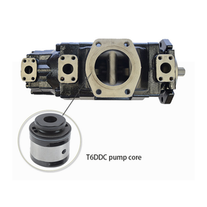 Pompe hydraulique triple originale à palettes série T6ED T6EC T6CC T6DC T6E T6DDC T6DDC-045-028-020 - Product Image 6