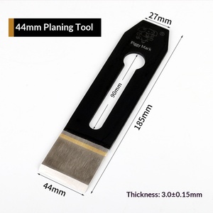 Lame de raboteuse manuelle industrielle en acier à ressort de qualité supérieure, 44 mm x 51 mm, pour le travail du bois et la finition de la menuiserie - Product Image 4