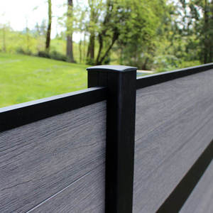 Clôture <span class=keywords><strong>de</strong></span> <span class=keywords><strong>jardin</strong></span> composite WPC personnalisée en bricolage, clôture <span class=keywords><strong>de</strong></span> sécurité et <span class=keywords><strong>de</strong></span> confidentialité en WPC, portail - Product Image 6