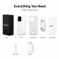 Vivo IQOO 15 5G, mobile haut de gamme, Snapdragon 8 Elite, écran AMOLED 2K 144Hz, triple caméra 50MP OIS, charge rapide 120W, 16 Go 512 Go