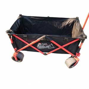 Wholesale High Quality Outdoor Travel Carrying Utility Camp Cart <b>Folding</b> Portable Garden Picnic Wagon Trail - Product Image 3