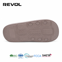 REVOL Factory Direct, tongs unisexes pour hommes et femmes, imperméables, respirantes, texturées, en EVA, antidérapantes, pour la douche