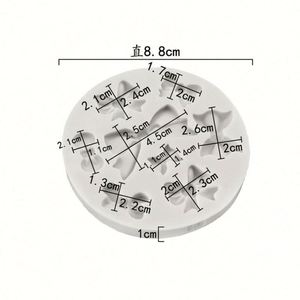 Moldes de Silicona con Logotipo Personalizado para Decorar Fondant en Diferentes Tamaños, Molde de Lazo, Herramientas para Pasteles, OEM/ODM - Product Image 3