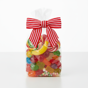 Cinta de grogrén Gordon Ribbons a rayas rojas y blancas para envolver regalos, decoración de pasteles, manualidades y la elaboración de lazos. - Product Image 2