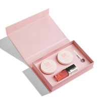 Boîte d'emballage personnalisée pour kit de baume à lèvres et gloss à lèvres, avec logo personnalisé