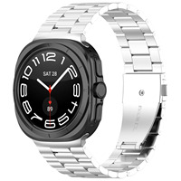 Correa de Repuesto de Metal de Acero Inoxidable 304 de 3 Eslabones para Reloj Samsung Galaxy Watch Ultra y Ultra 2 de 47 mm 2026