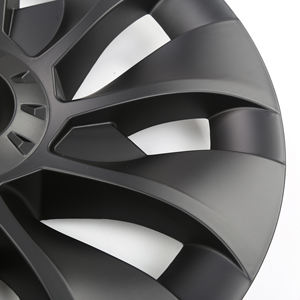 4PCS <span class=keywords><strong>Enjoliveur</strong></span> d'<span class=keywords><strong>enjoliveur</strong></span> de roue <span class=keywords><strong>18</strong></span> <span class=keywords><strong>pouces</strong></span>, <span class=keywords><strong>noir</strong></span> mat, style turbine, pour le remplacement de l'<span class=keywords><strong>enjoliveur</strong></span> de roue Tesla Model 3 de 2017 à 2023 - Product Image 2