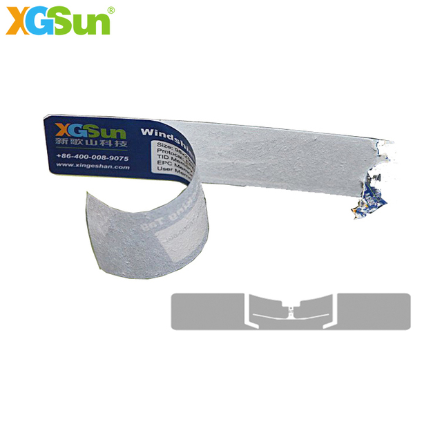 Custom RFID Tag Printable Access Control Card RFID Waterproof Car Windshield Sticker UHF RFID Label Tag