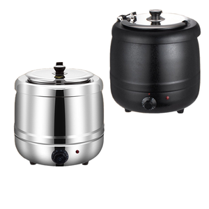 Equipo de Cocina de Acero Inoxidable para Restaurantes y Hoteles de Lujo, Calentador de Alimentos Eléctrico con Ajuste de Temperatura, Olla Grande para Calentar Sopa - Product Image 1