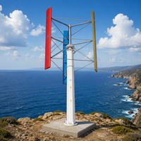 Éolienne verticale pour toit de bateau ou ferme, générateur électrique de petite puissance 100KW 220V