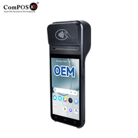 Terminal Punto de Venta Portátil y Resistente con Android 13.0, Escáner de Códigos QR, 4G, Bluetooth y USB, Pantalla HD de 5.5'' e Impresora Térmica