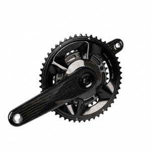 Ensemble pédalier et plateau de pédalier de course sur route <span class=keywords><strong>APEX</strong></span> - Bras de pédalier haute résistance pour cyclistes professionnels - Pédalier en fibre de carbone - Product Image 3