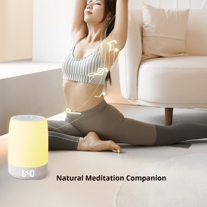 Veilleuse rechargeable avec moniteur de sommeil et 32 sons apaisants, aide au sommeil intelligente, haut-parleur Bluetooth, instrument - Product Image 5